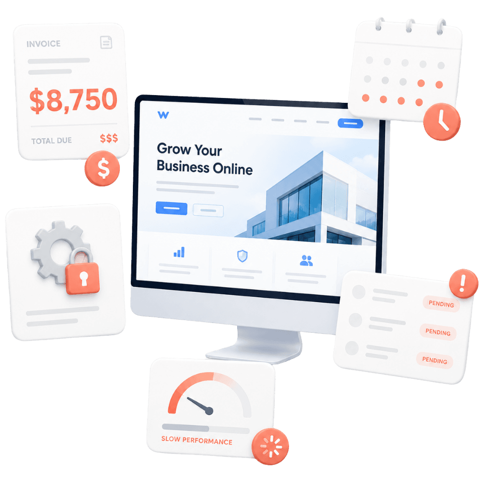 Website agency illustration