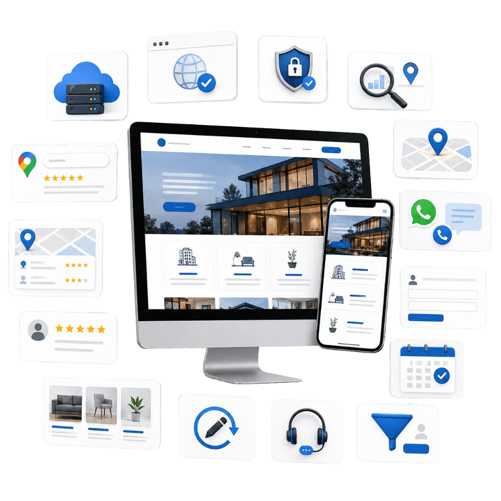 Everything your business needs to get online and grow