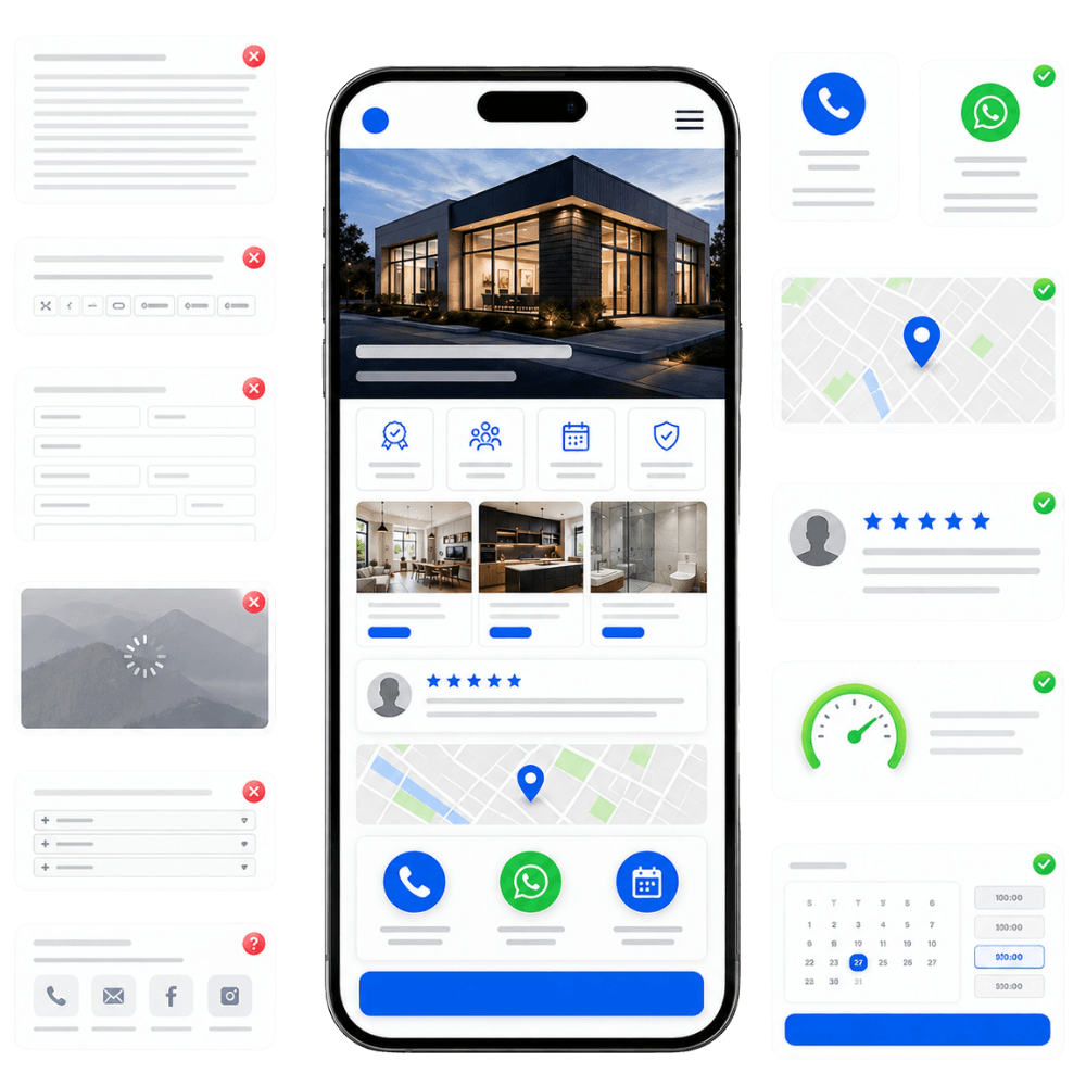 Your customers are mostly on mobile. Your website must work perfectly there.